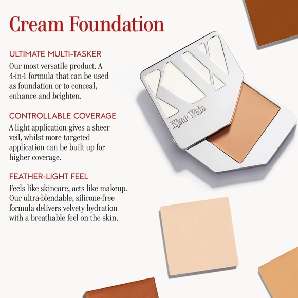 NWT Kjaer Weis Cream Foundation Refill, F130/Silken - Picture 7 of 12